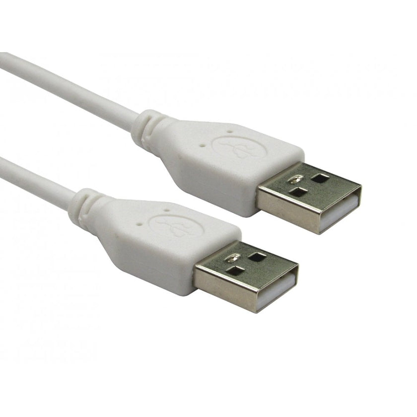 CDL 5MTR USB 2.0 A M-M WHITE