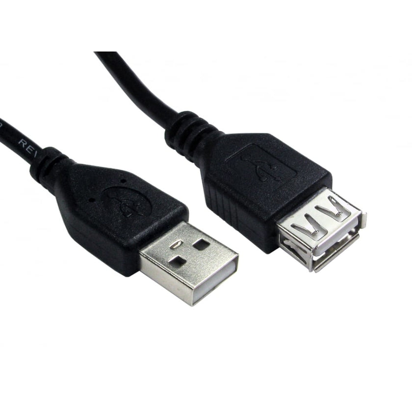 CDL 1MTR USB 2.0 A FEMALE -  A M
