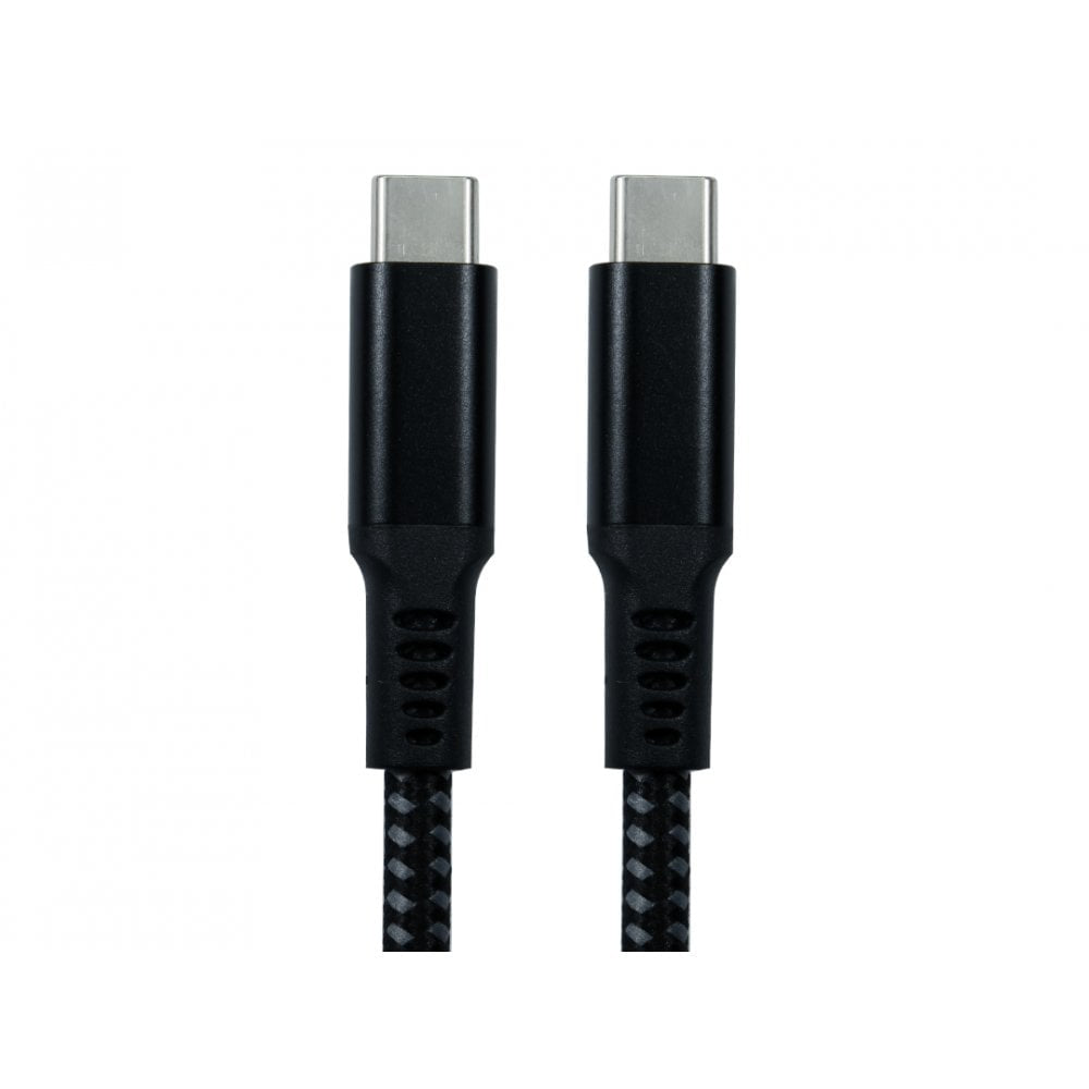 CDL 1m Black USB Type C M-M Braid