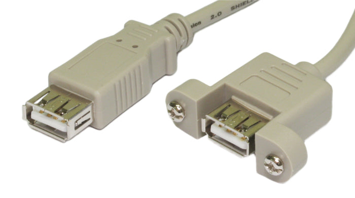 CDL 15CM USB 2.0 AF-AF PANEL MOUNT
