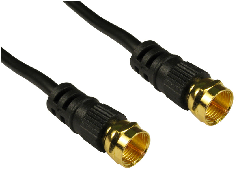CDL 3m  F Connector M-M - Black