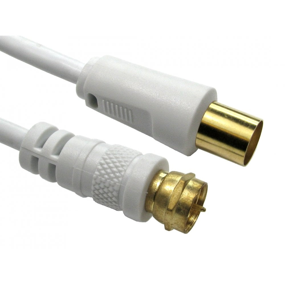 CDL 10mtr TV to F Connector Cable
