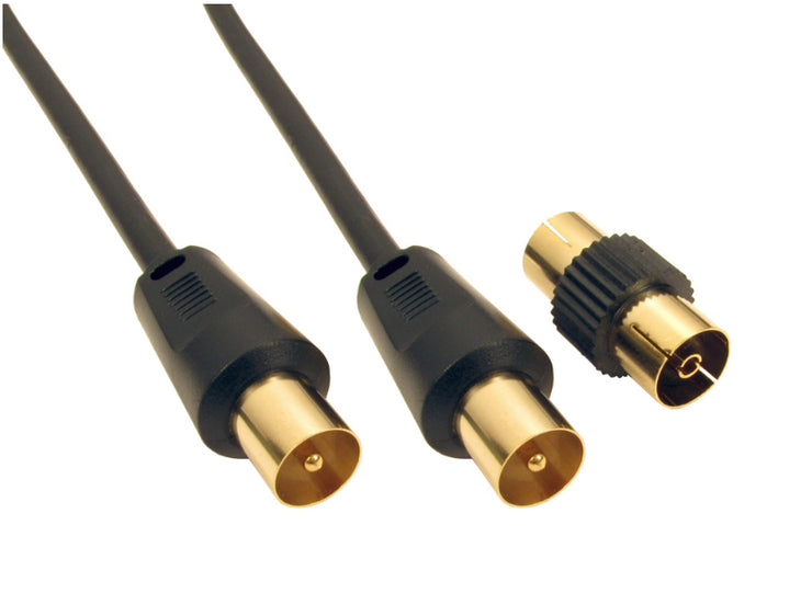 CDL 20m TV +Female Coupler - Black