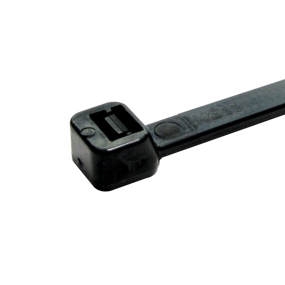 CDL 203mm x 2.5mm Black Tie-100PK