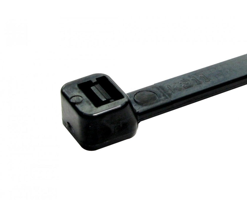 CDL 203mm x 2.5mm Black Tie-100PK