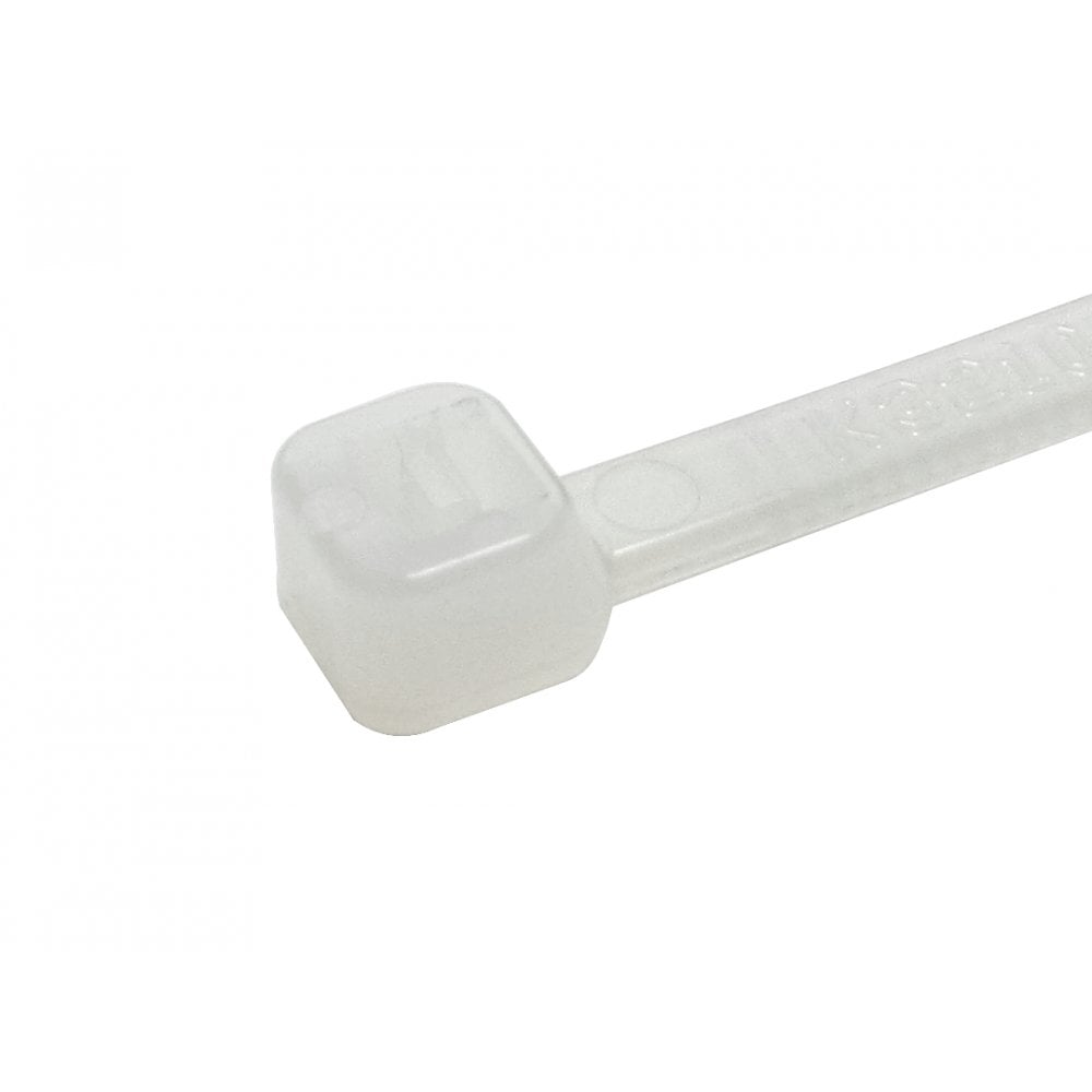 CDL 203mm x 2.5mm White Tie-100PK