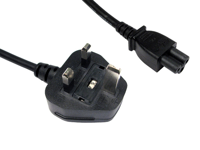 CDL 3m UK Plug to C5 - Black