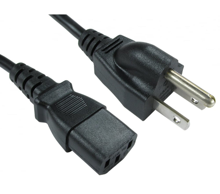 CDL 2m US Plug to C13 Mains Lead