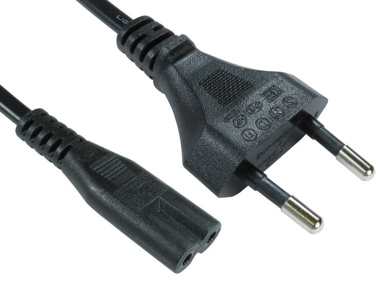 CDL 3m Euro Plug to C7 Mains Lead