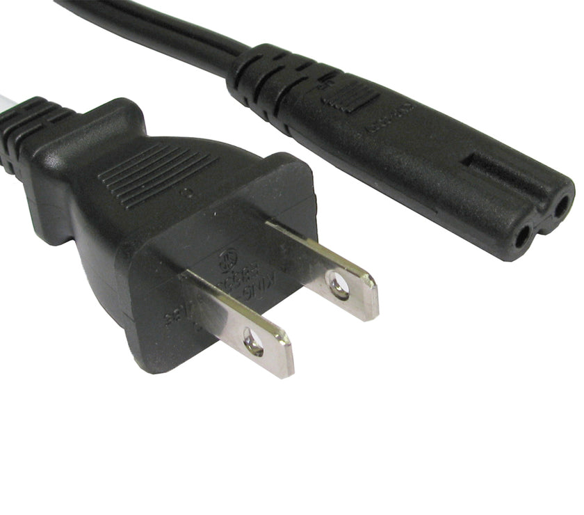 CDL 2m US Plug to C7 Mains Lead
