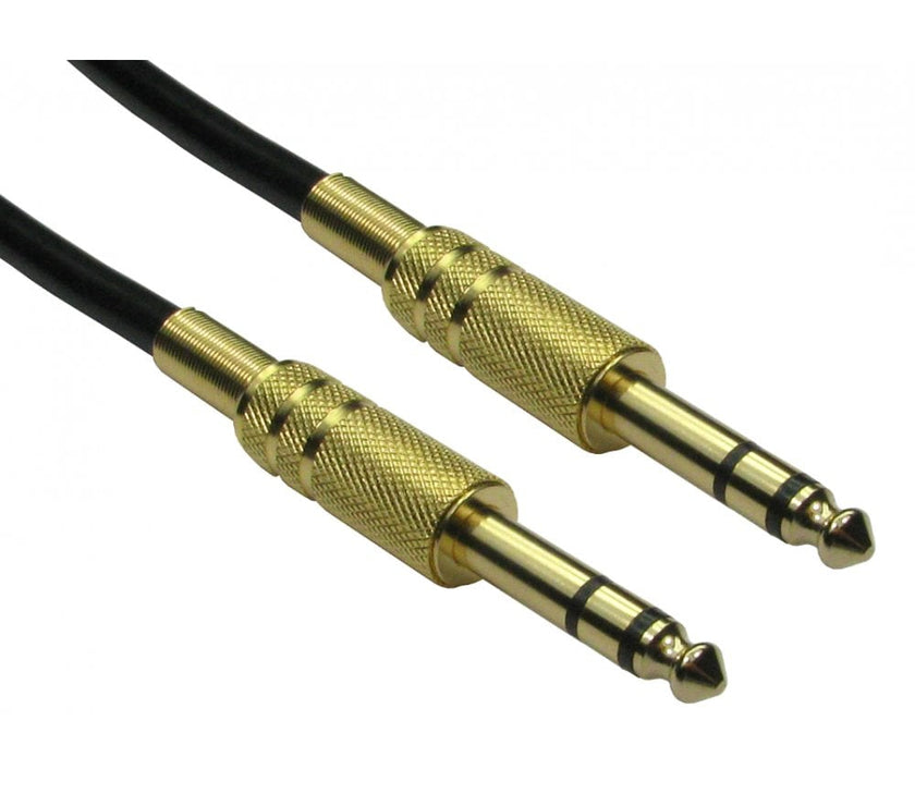 CDL 2m 6.35mm Male to Male Audio