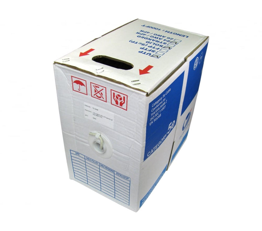 CDL 305m Cat5e UTP Reel Solid Core