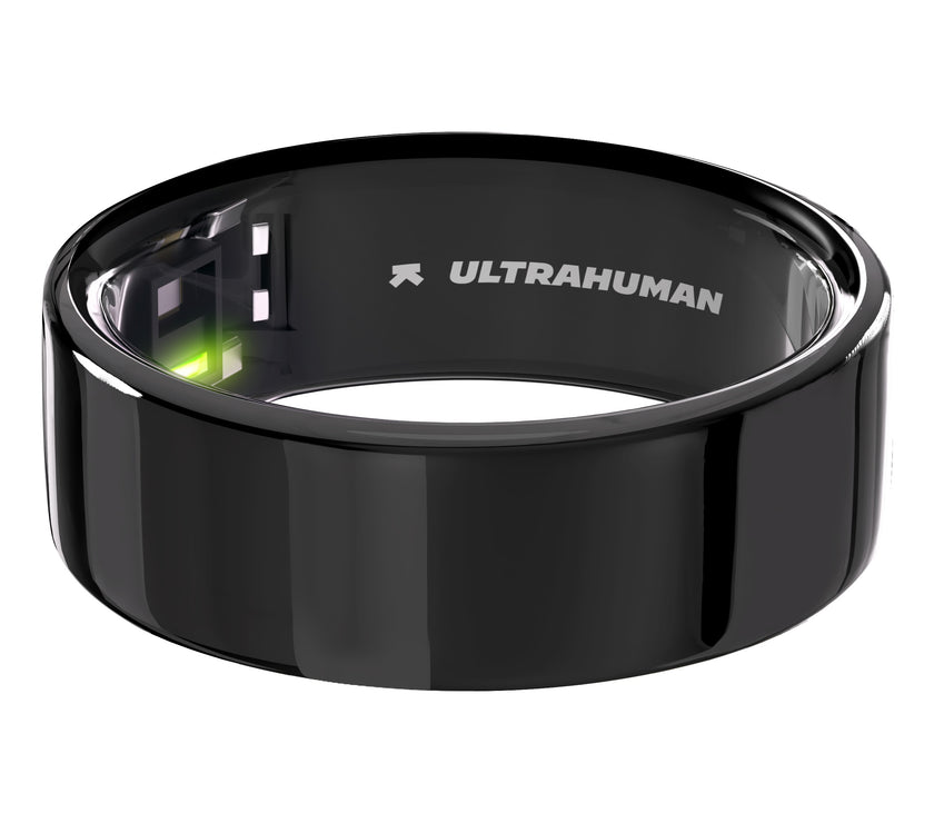 Ultrahuman Ring Air  Aster Black  Size 6