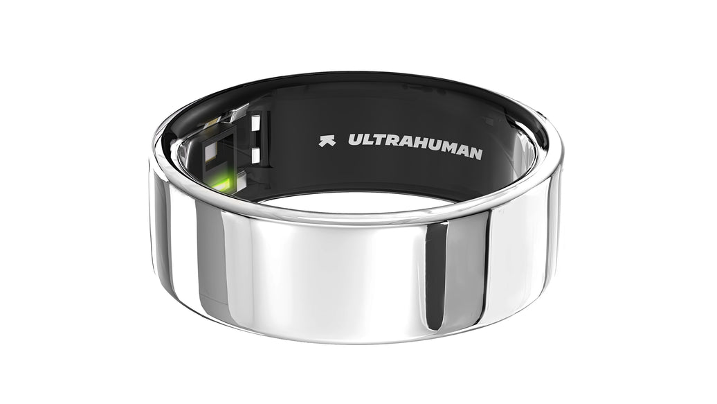 Ultrahuman Ring Air  Air Silver  Size 10