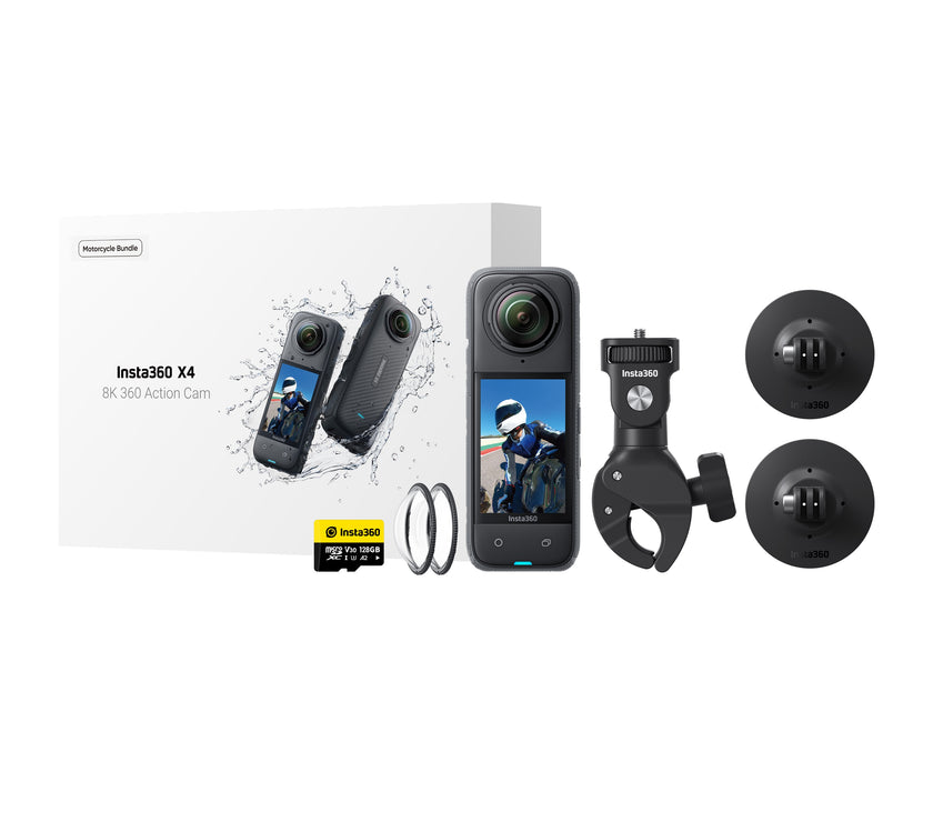 Insta360 X4 Motorcycle Bundle