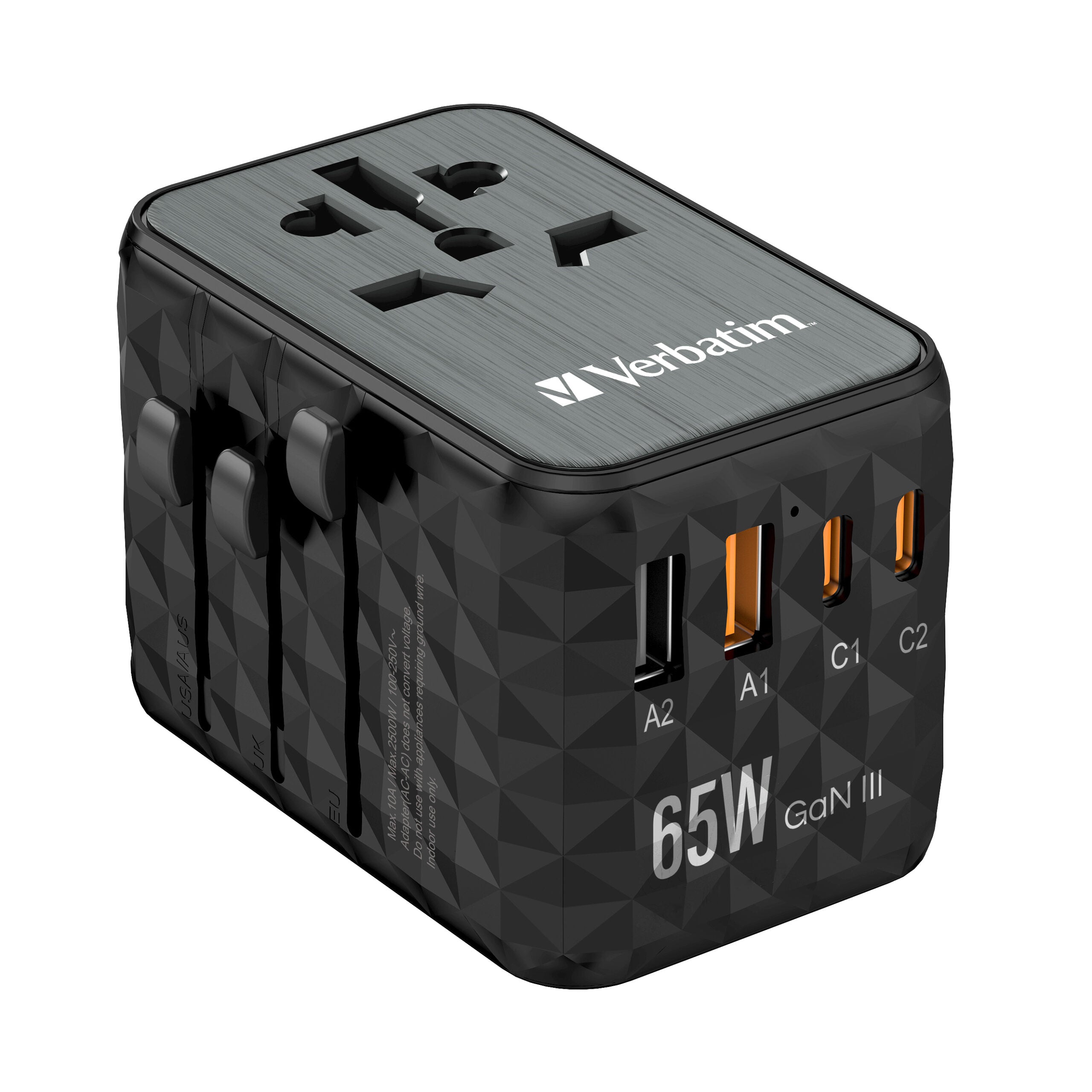 Verbatim GAN III TRAVEL ADAPTER UTA-05