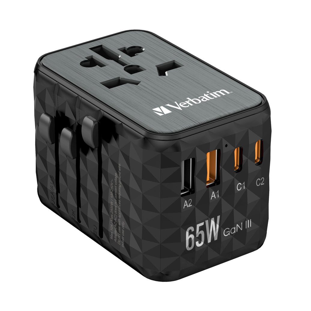 Verbatim GAN III TRAVEL ADAPTER UTA-05