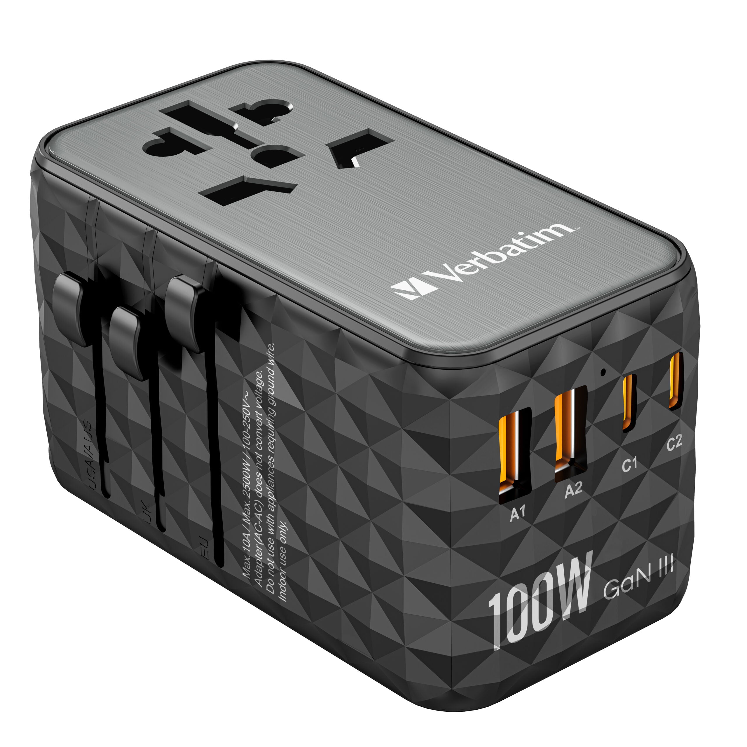 Verbatim GAN III TRAVEL ADAPTER UTA-06