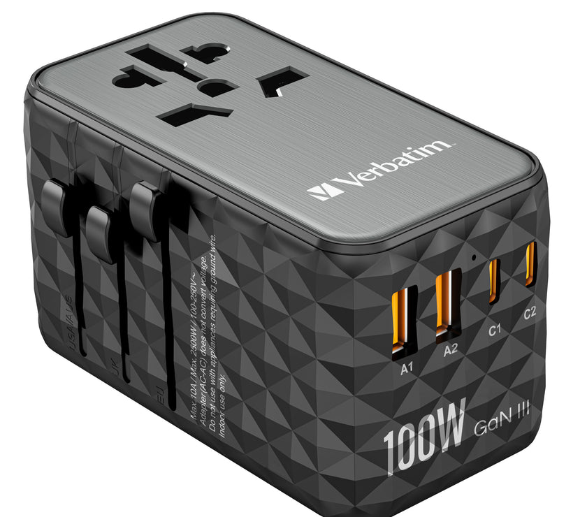 Verbatim GAN III TRAVEL ADAPTER UTA-06