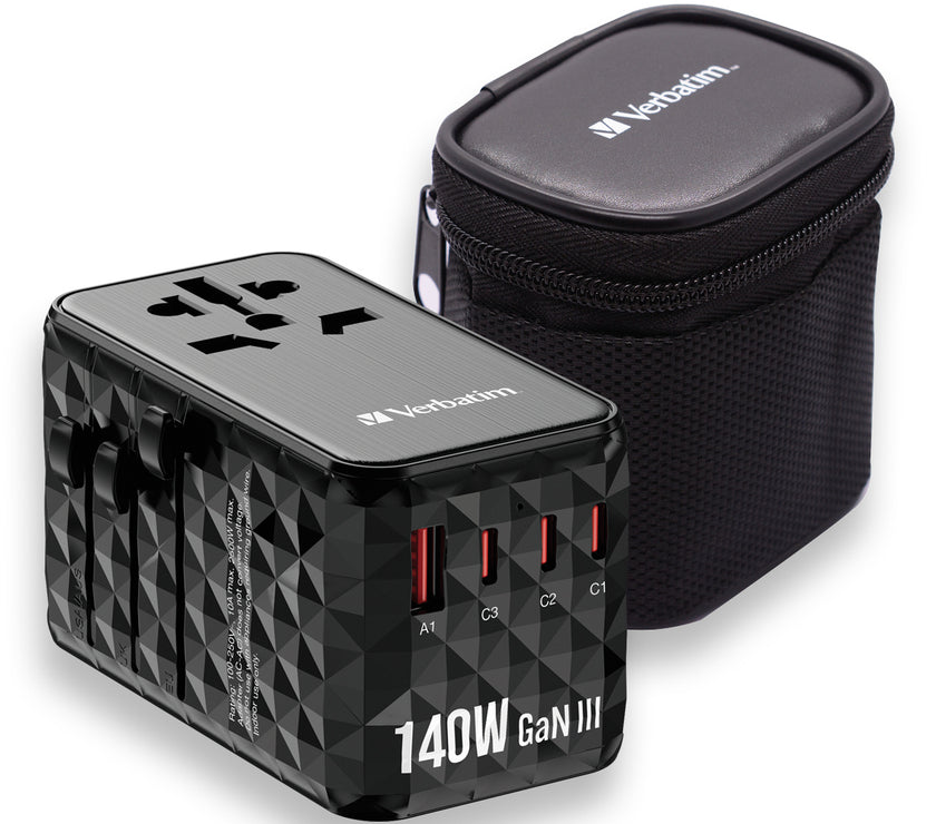Verbatim GAN III TRAVEL ADAPTER UTA-10