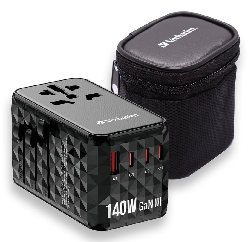 Verbatim GAN III TRAVEL ADAPTER UTA-10