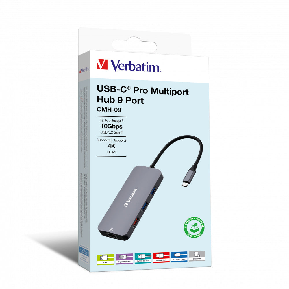 Verbatim USB-C Mport Hub 9 Port CMH-09