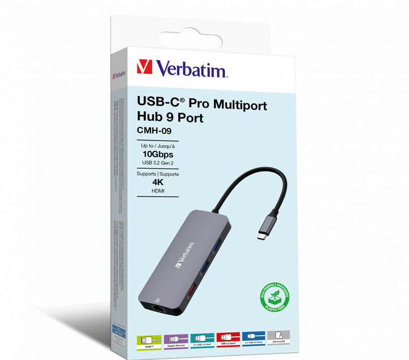 Verbatim USB-C Mport Hub 9 Port CMH-09