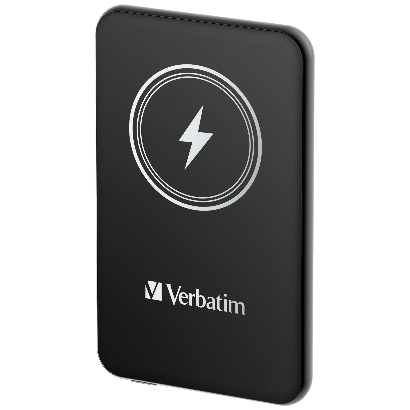 Verbatim Charge 'n' Go Power Bank 5000mAh Magnetic Wireless Charging - Black