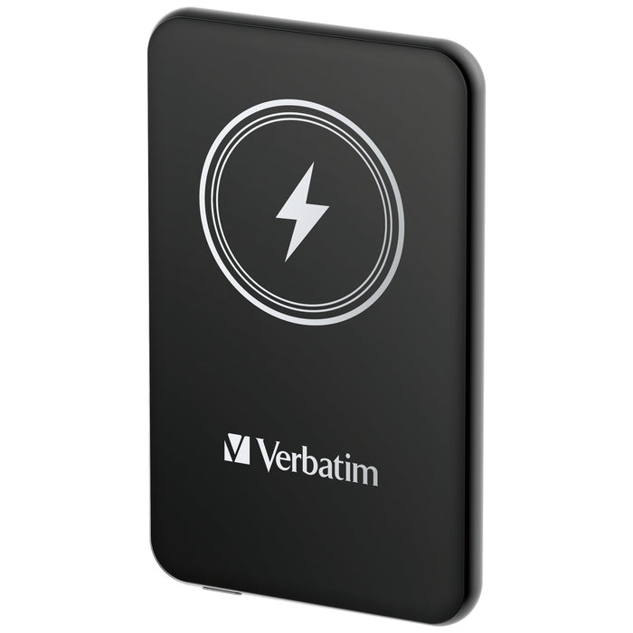 Verbatim Charge Go Mag Wless PB 5000 Blk