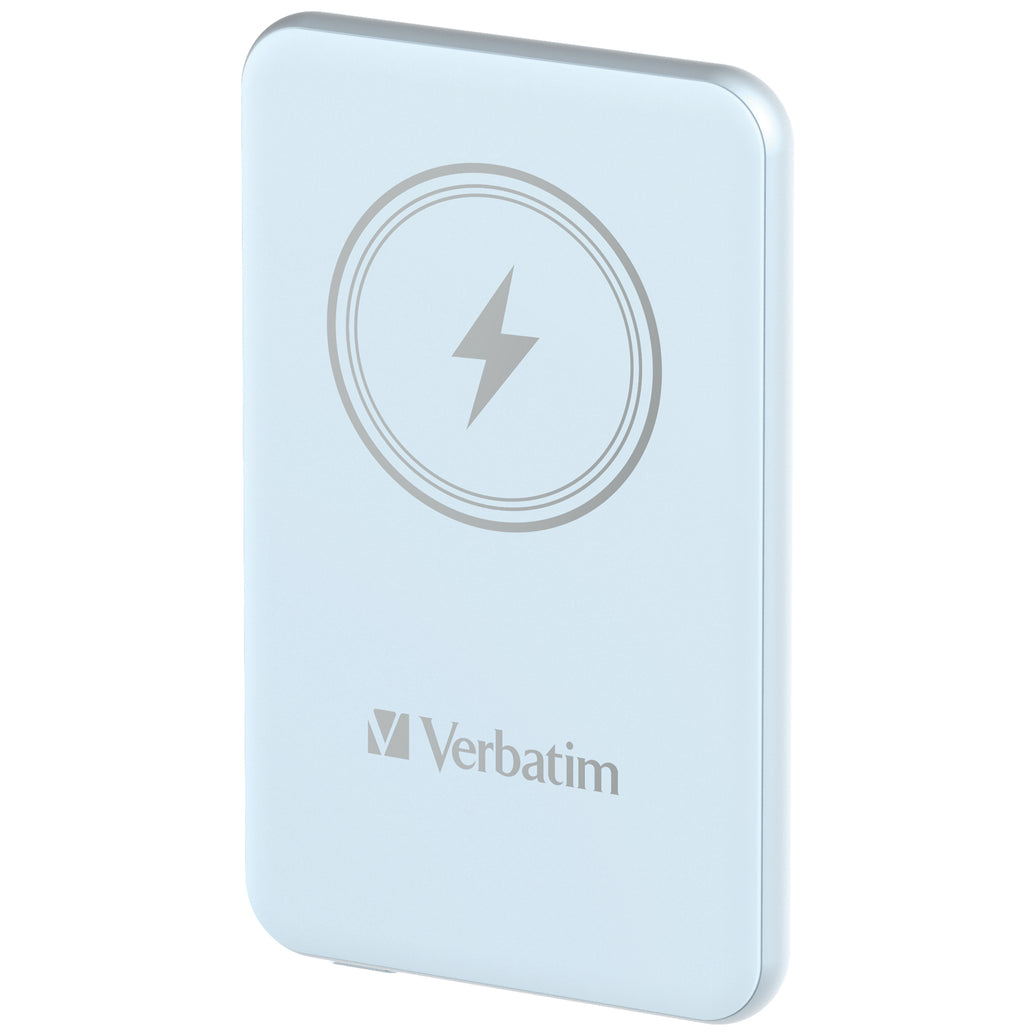 Verbatim Charge Go Mag Wless PB 5000 Blu