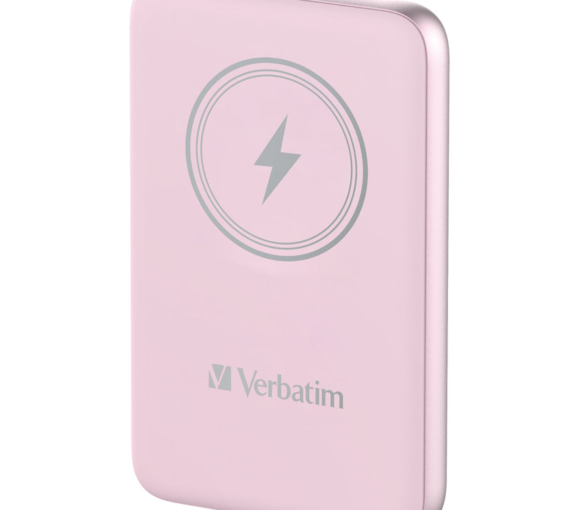 Verbatim Charge Go MagWless PB 10000 Pnk