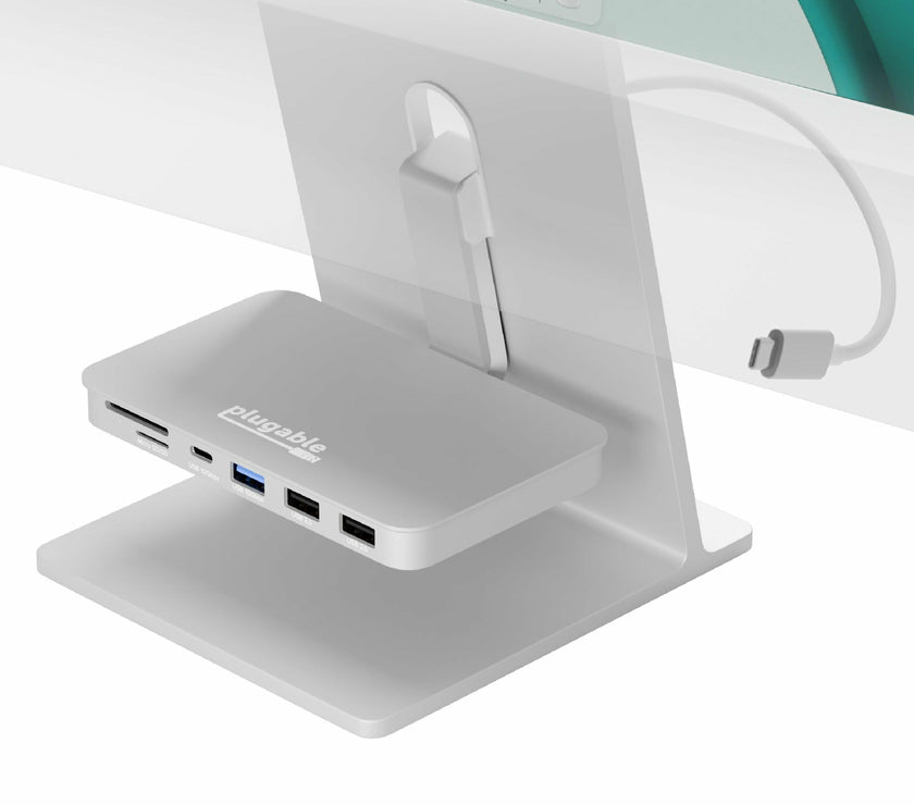 Plugable USB-C 6-In-1 Mounted Hub