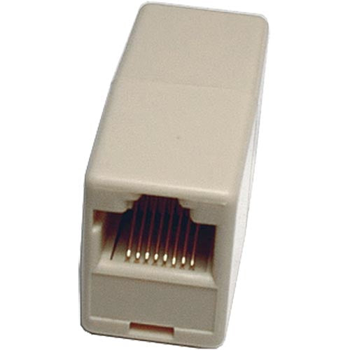 RJ45 UTP Female Cplr 8p8c Beige