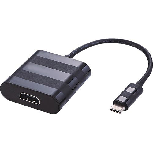 CNL 20cm USB-C HDMI 30hz Bk Act Adp