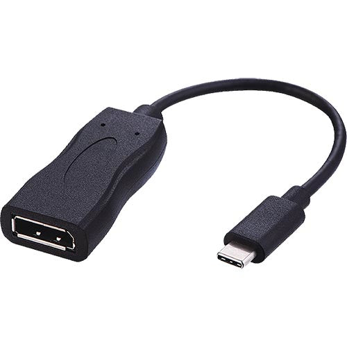 CNL 20cm USB-C DP 1.2 4K30 Bk Act Adp
