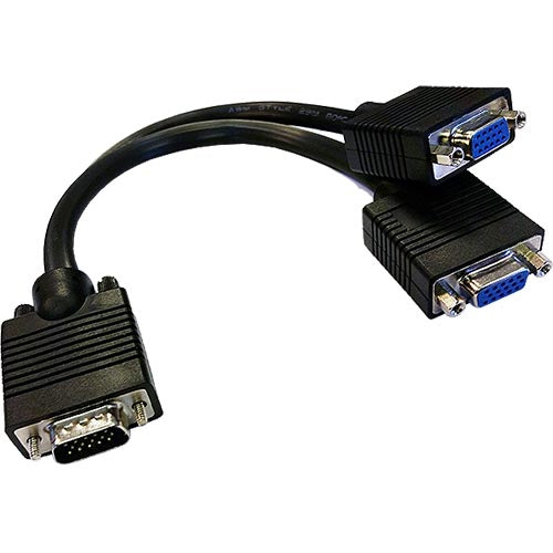 CNL 20cm SVGA 2xSVGA M-F Splitter