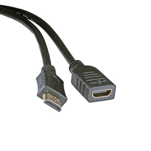 CNL 1M HDMI M-F Ext. HSE Bk PVC