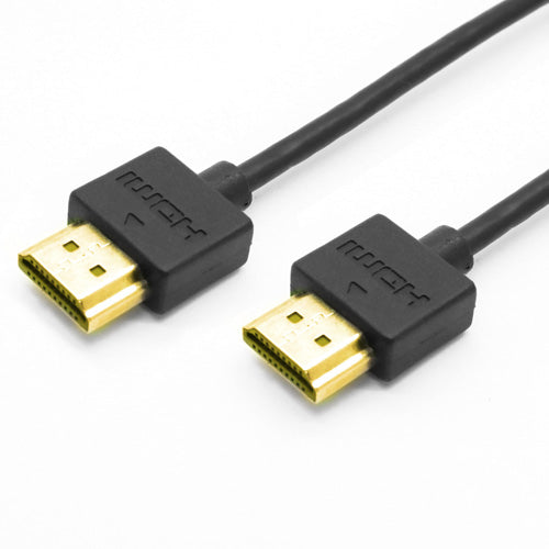 CNL 2m Slim HDMI 1.4b M-M 4K Bk PVC
