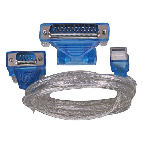 CNL 2m USB-A DB9/25 Serial FTDI