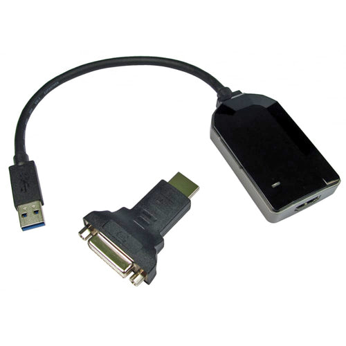CNL 20cm USB-A 3.0 HDMI M-F Adp