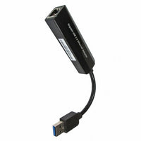 CNL USB-A RJ45 M-F Gb Bk