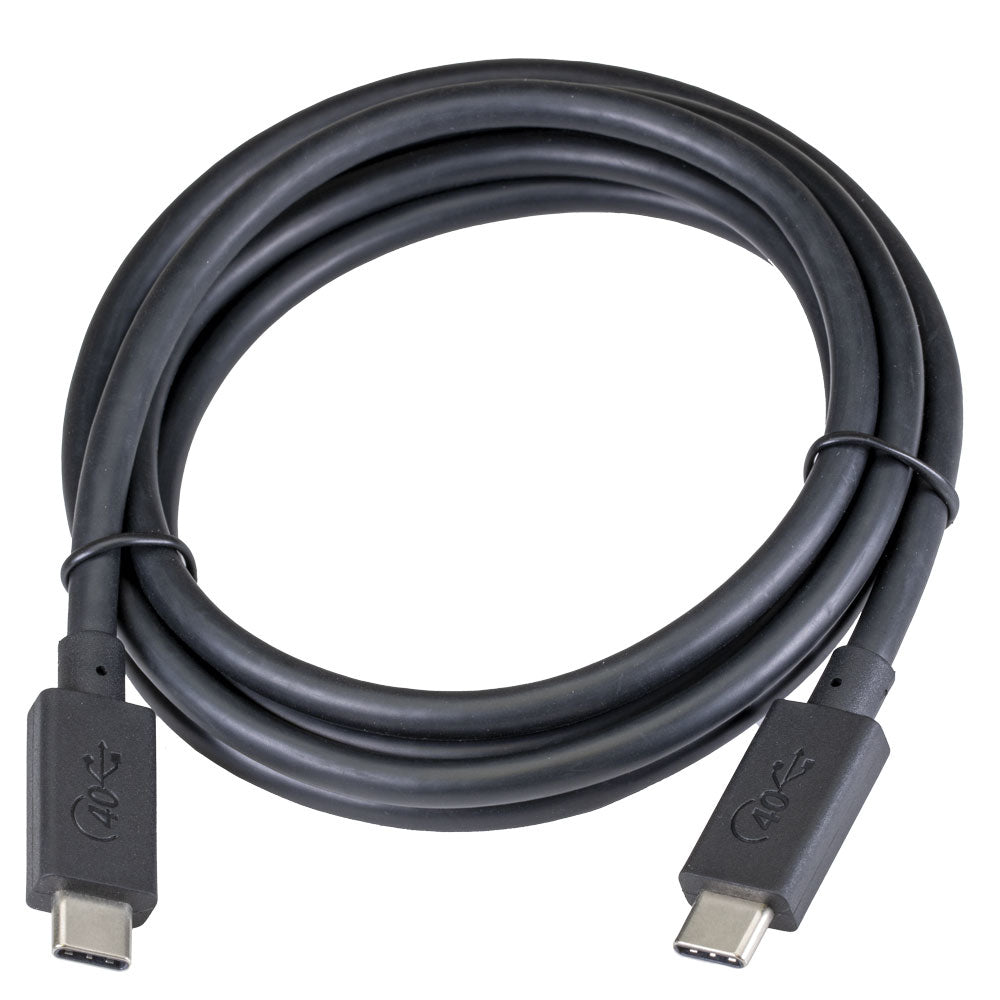 CNL 0.8m USB-C 4.0 G3 100W M-M Bk U-IF
