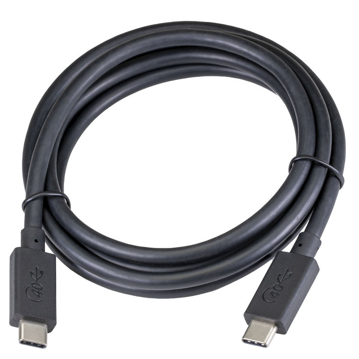 CNL 1M USB-C 4.0 G3 100W M-M Bk U-IF