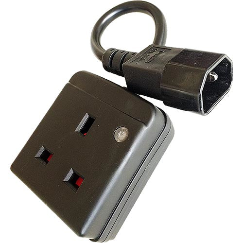 CNL 25CM UK SOCKET BS1363 C14 1MM