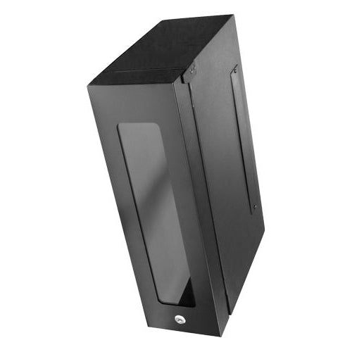 CNL 6U 360MM LOCKABLE WBx 19in Bk GLASS
