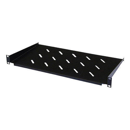 CNL 1U 300MM Cant. Vent SHELF Bk