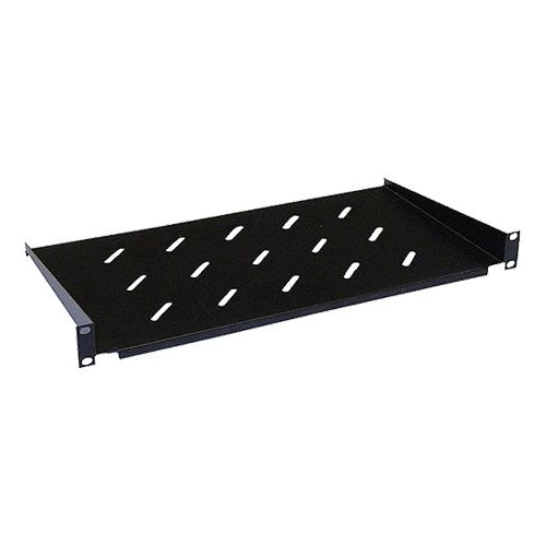 CNL 1U 300MM Cant. Vent SHELF Bk