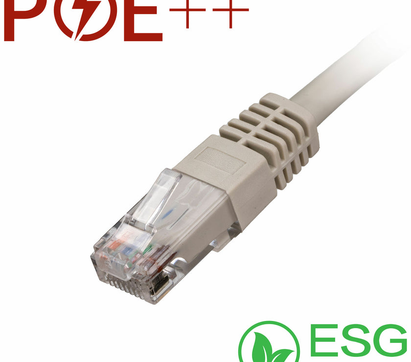 CNL 100PK 2M C6 Gy UTP PVC 24AWG FMB
