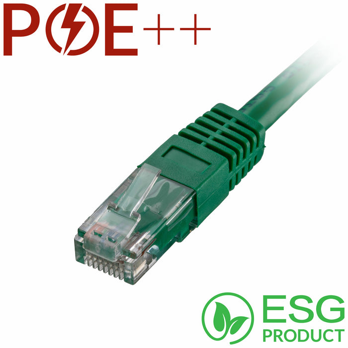CNL 100PK 0.3M C6 Gn UTP PVC 24AWG FMB