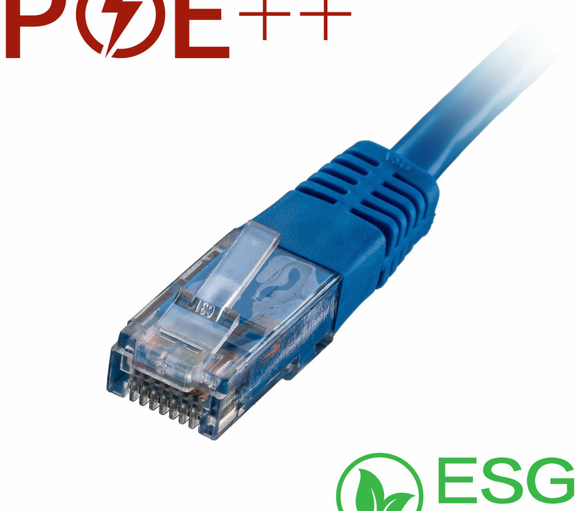 CNL 100PK 2M C6 Bl UTP PVC 24AWG FMB
